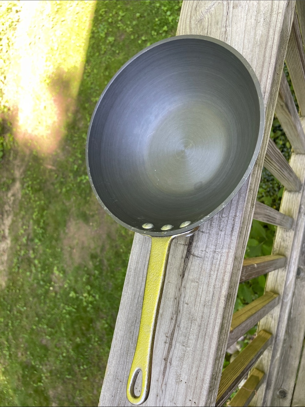 Calphalon C-20 Commercial Wok Pan G175HC 8 1/2" Wok Skillet - Rarely Used - Picture 2 of 6